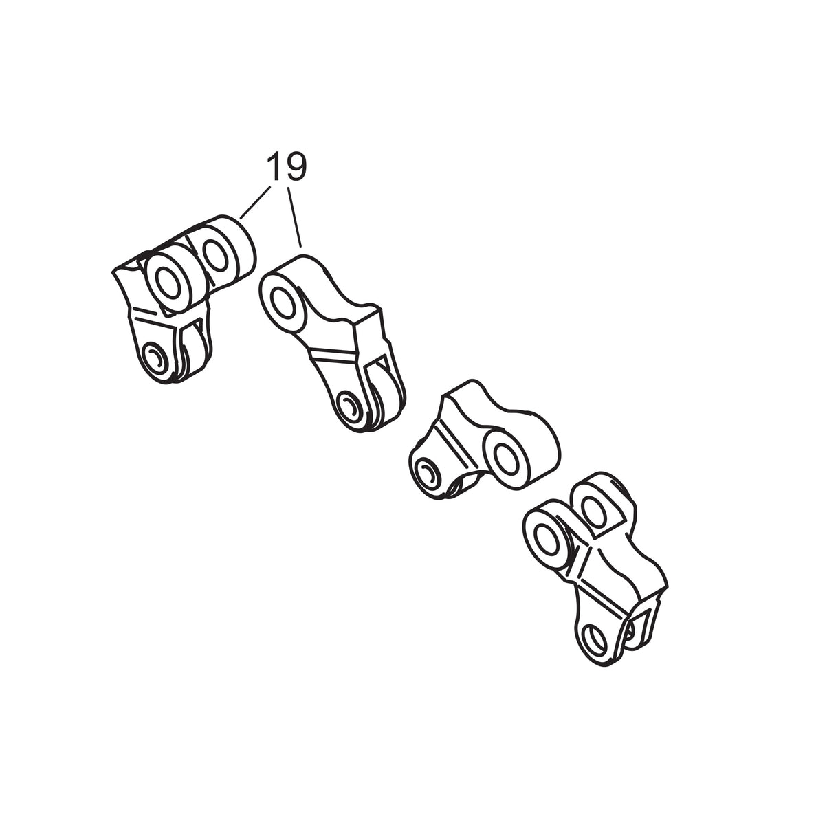 Cam Follower Set Standard Kiwi Indian