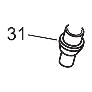 Feed Line Cone - 3/8"