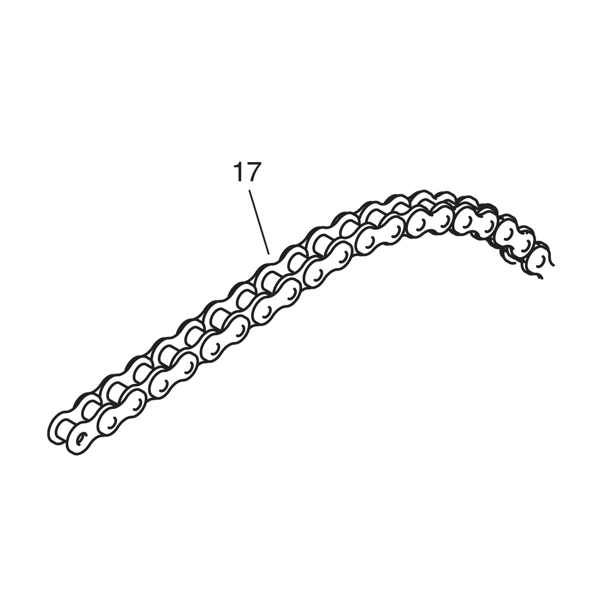 Heavy Duty Drive Chain 194653 Models Kiwi Indian