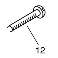 Horn Back Cover Mounting Screw - 1941-45 Models