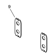 Horn Lock Tab - 1941-45 Models