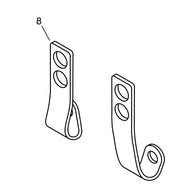 Horn Mounting Brackets - 1941-45 Models