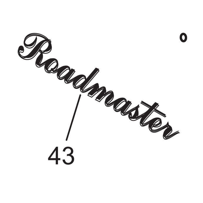 Lower Roadmaster Insignia