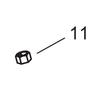 Nut - Cylinder Base
