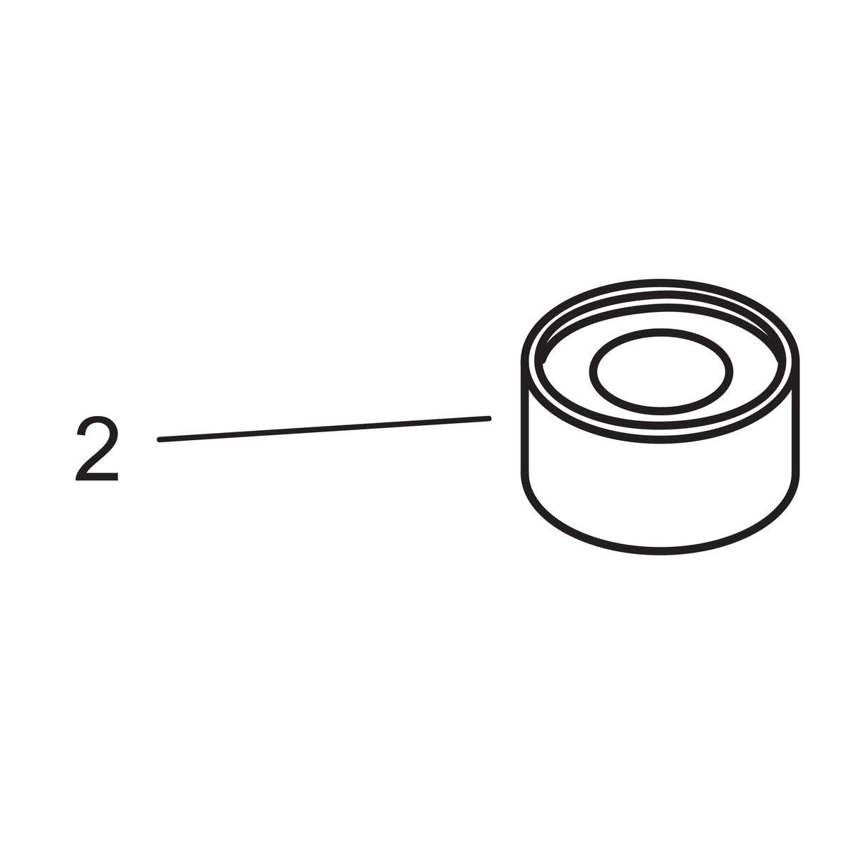 Oil Pump Drive Shaft Bushing Recessed Kiwi Indian