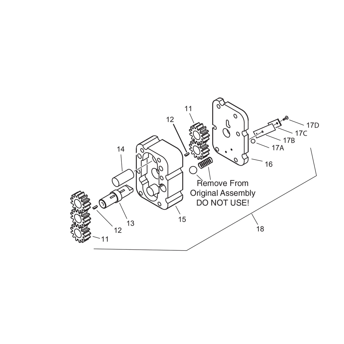 Oil Pump Gear Box Complete Kiwi Indian