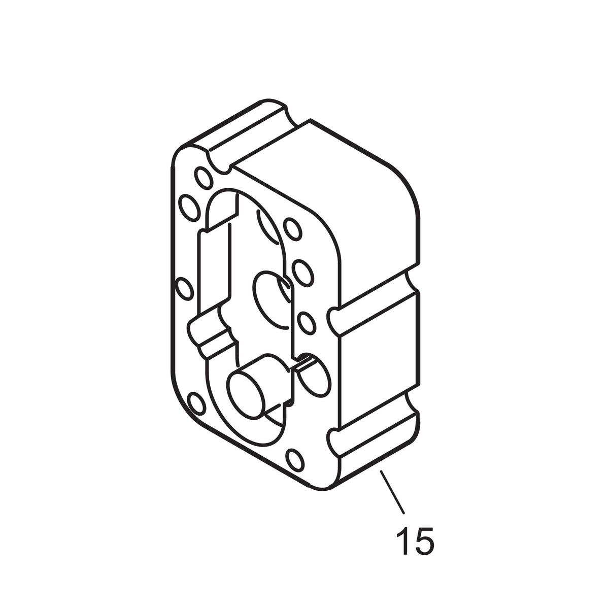 Oil Pump Gear Box Housing Kiwi Indian