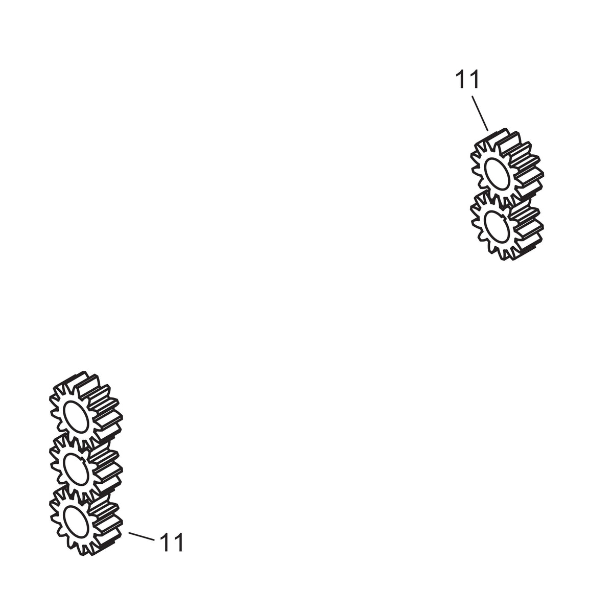 Oil Pump Gear Set Kiwi Indian