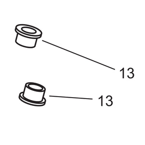 Riser to Fork Bushing Kit - Kiwi Modification