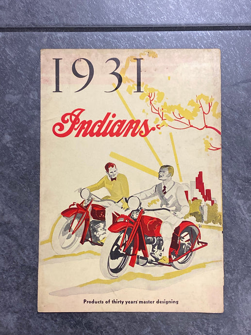 1931 Indian Brochure
