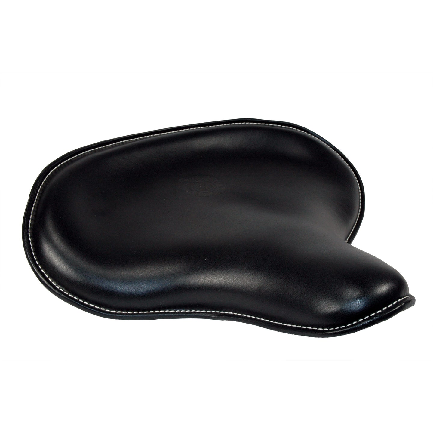Solo Seat - Black Plain with Rolled Edge