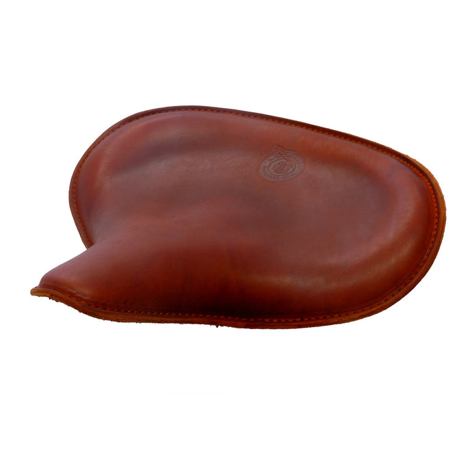 Solo Seat - Tan Plain with Raw Edge
