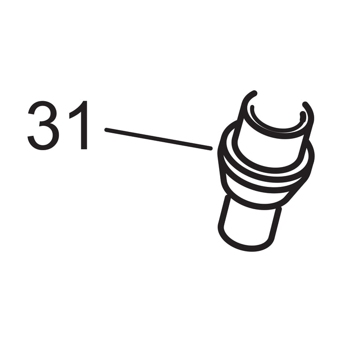Feed Line Cone - 3/8