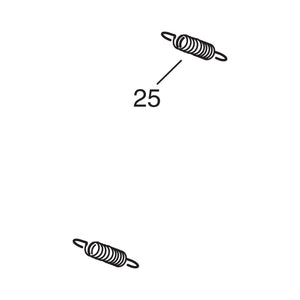 Front Brake Shoe Spring - 1946-53 Models