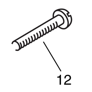 Horn Back Cover Mounting Screw - 1941-45 Models