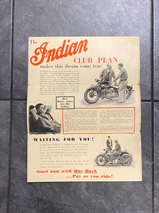 Indian Club Plan Brochure