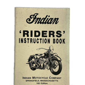 Indian 'Riders' Instruction Book