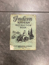 Load image into Gallery viewer, How To Ride a Motorcycle Booklet &amp; Indian Riders&#39; Instruction Book
