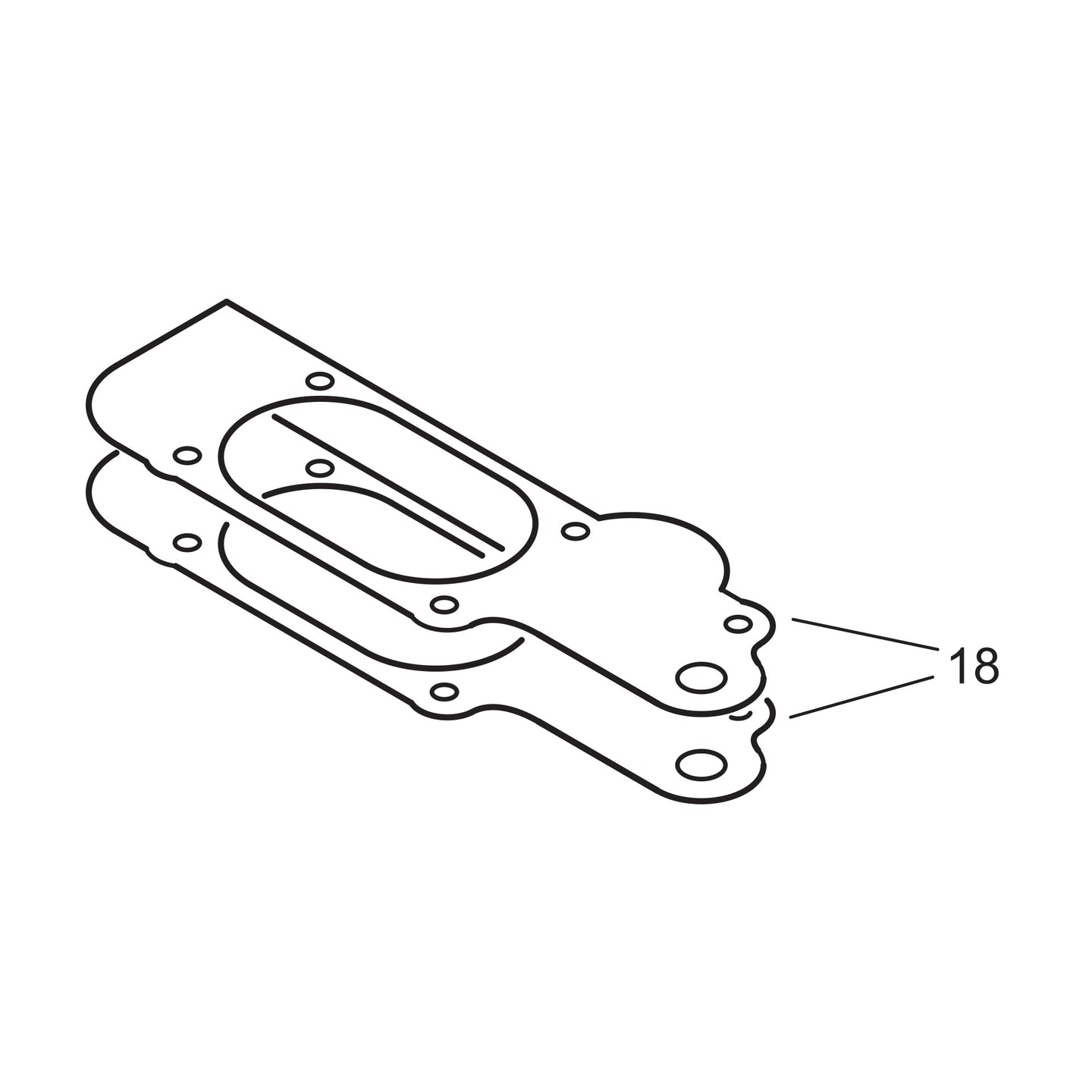 Lower Cover Gasket - .004
