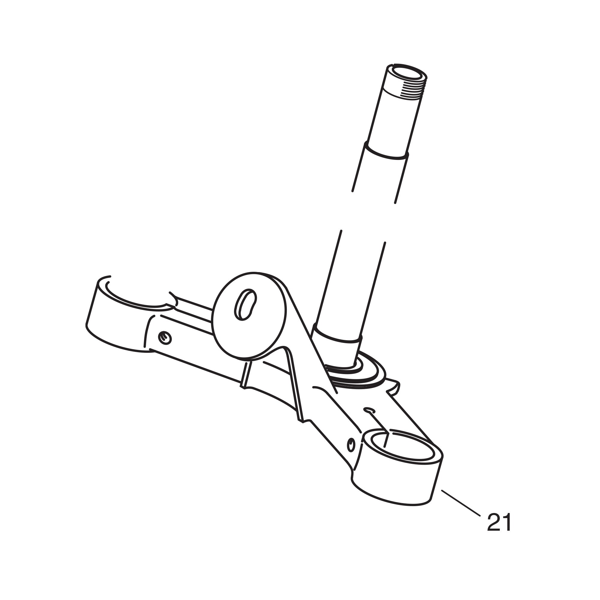 ◆sala tree◆ SlyFox 49mm Custom Triple Tree - SF13TK-2 for 1999-2013