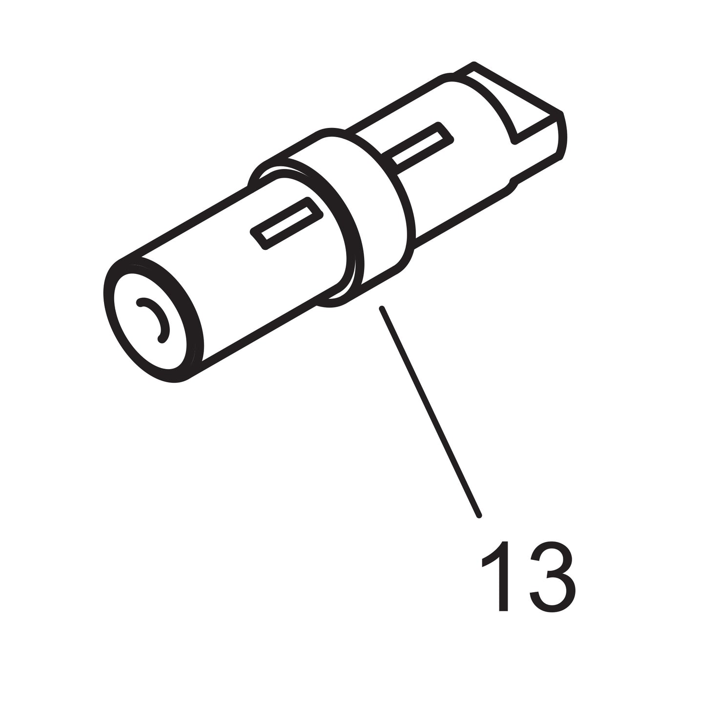 Oil Pump Drive Shaft - 1948-53 Models