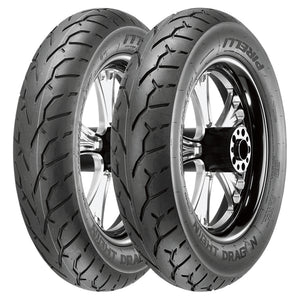 130/90x16 Front Tire with Modern Pirelli Tread Pattern