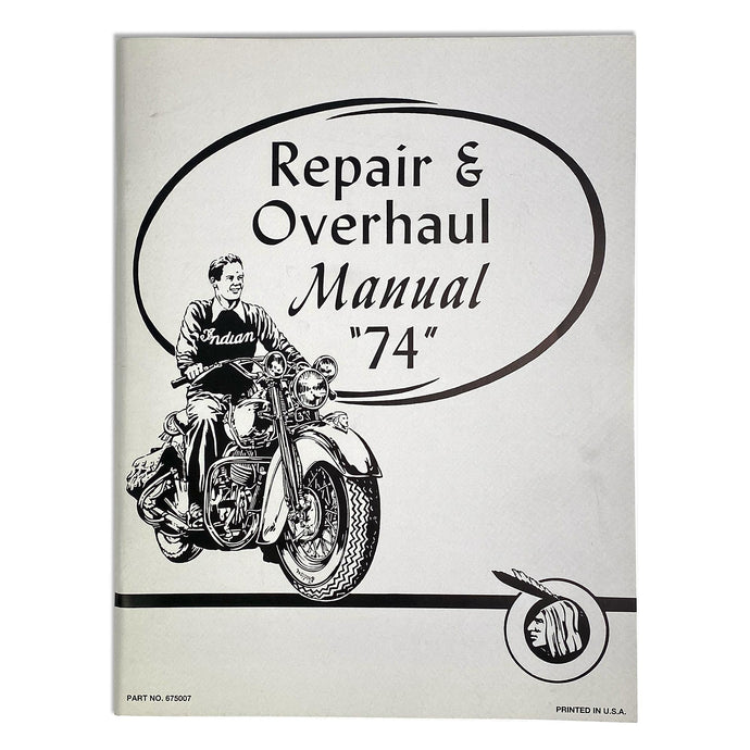 Factory Indian Motorcycle Repair & Overhaul Manual