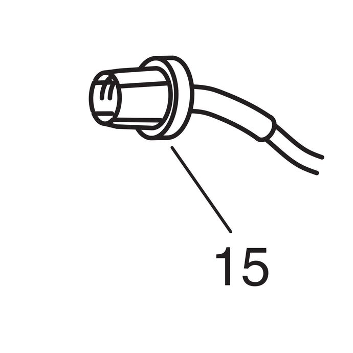 Speedometer Threaded Bulb Socket - 1952-53 Models