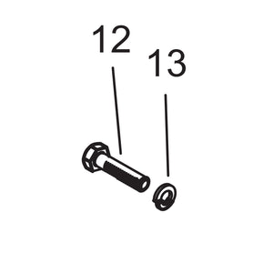 Stainless Steel Pinch Bolt Kit - 5/16-24 x 1"