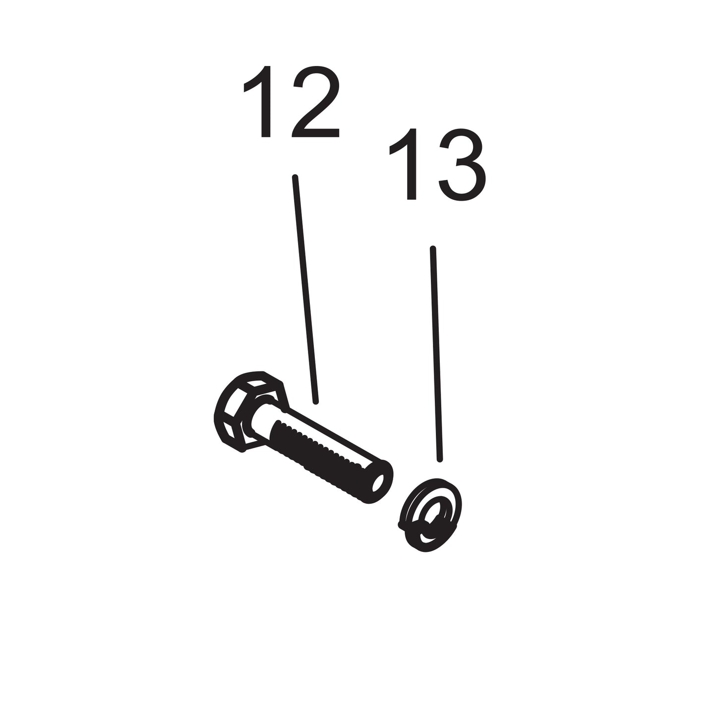 Stainless Steel Pinch Bolt Kit - 5/16-24 x 1